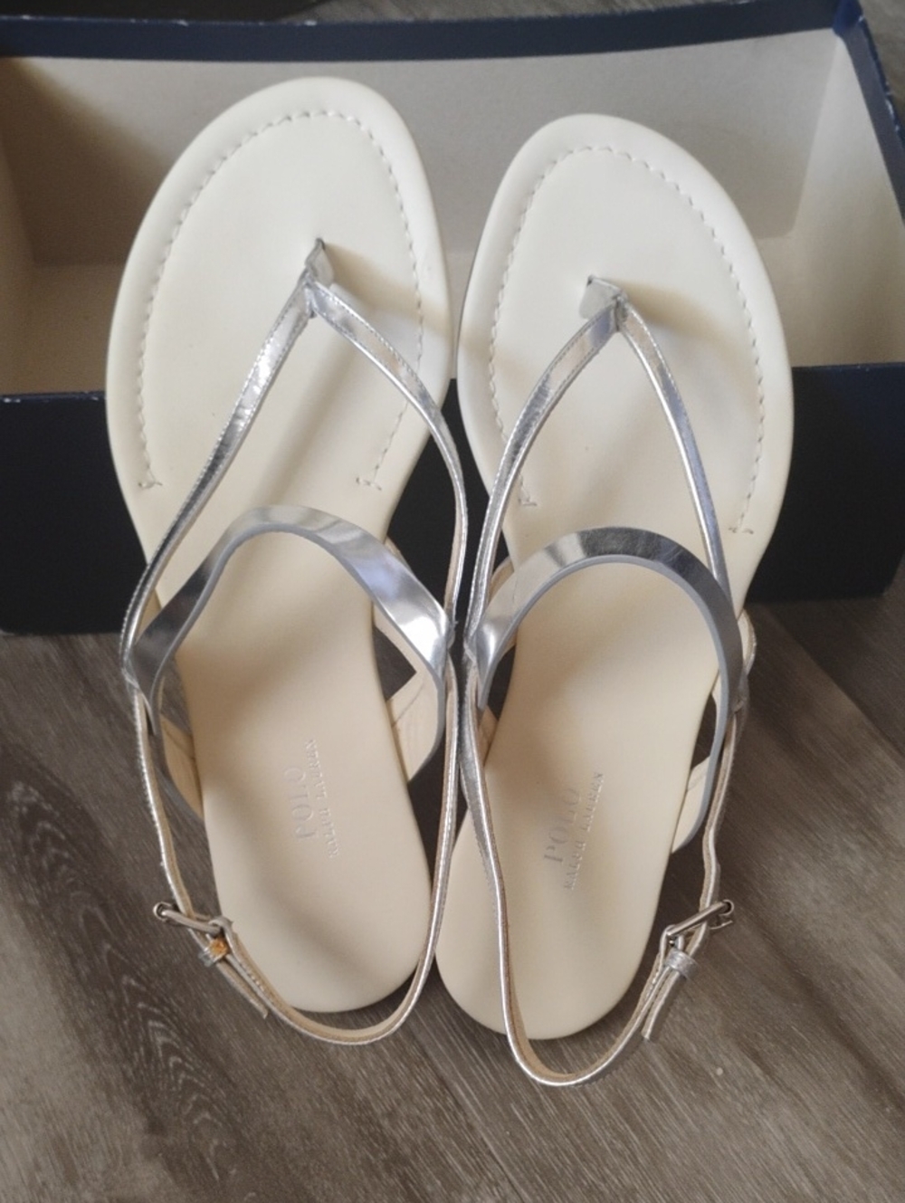 Polo Ralph Lauren Leather Flip Flops - Sleek Summer Flat
